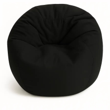 LazyBag XL beltéri babzsákfotel – fekete bútor