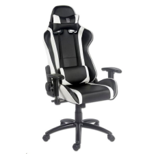 LC POWER LC-GC-2 gaming szék fekete-fehér forgószék