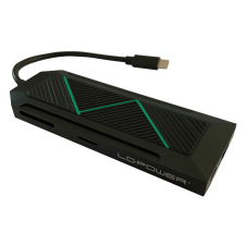 LC POWER LC-HUB-C-MULTI-6-RGB Docking Station laptop kellék