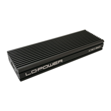 LC-Power LC-M2-C-MULTI M.2 USB 3.2 Külső SSD ház - Fekete asztali számítógép kellék