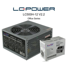 LC-Power Táp lc power 500w lc500h-12 v2.2 office series tápegység