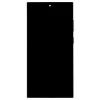  LCD kijelző + Érintőegység + Előlap Samsung S918B Galaxy S23 Ultra Phantom Black