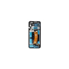  LCD kijelző SAMSUNG A14 4G A145P OEM teljes kerettel mobiltelefon, tablet alkatrész