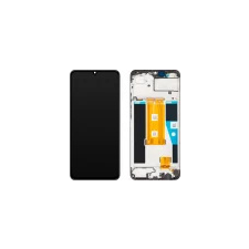  LCD Kijelzőmodul Realme C63 / C61, Fekete mobiltelefon, tablet alkatrész