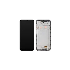  LCD Kijelzőmodul Samsung Galaxy A24 4G A245-hez, fekete mobiltelefon, tablet alkatrész