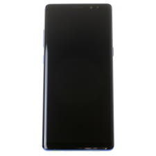 LCD Partner Samsung Galaxy Note 8 N950F LCD kijelző + érintő +keret kék - eredeti mobiltelefon, tablet alkatrész