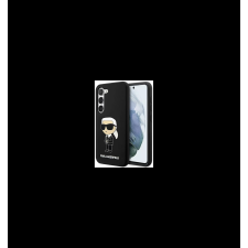 LCD Partner Samsung Galaxy S23 Plus Karl Lagerfeld folyékony szilikon Ikonik NFT tok fekete tok és táska