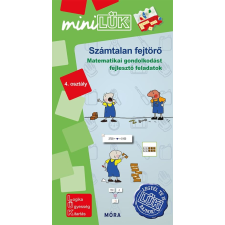  LDI-550 - SZÁMTALAN FEJTÖRÕ 4. OSZTÁLY - MATEMATIKAI GONDOLKODÁST FEJLESZTÕ FELADATOK gyermek- és ifjúsági könyv