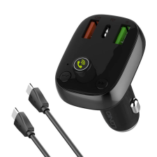 LDNIO Bluetooth C704Q 2USB, USB-C Transmiter FM + USB-C - USB-C cable mobiltelefon kellék