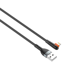LDNIO Kábel USB Lightning LDNIO LS562, 2.4A, 2m (fekete) kábel és adapter