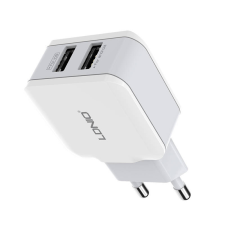 LDNIO Wall charger LDNIO A2202, 2x USB, 12W (white) mobiltelefon kellék