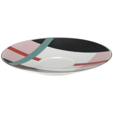 LE COQ Porcelaine LE COQ Geometrikos Kávés csészealj, ø: 160 mm, piros konyhai eszköz