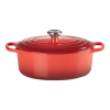 Le Creuset Signature 27cm Öntöttvas lábas - Piros