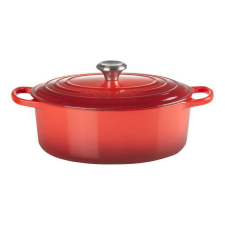 Le Creuset Signature 27cm Öntöttvas lábas - Piros edény
