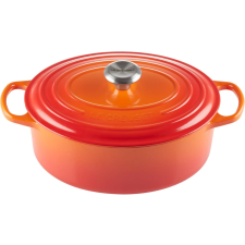 Le Creuset Signature 29cm Öntöttvas Főzőedény 4.7L - Narancssárga edény