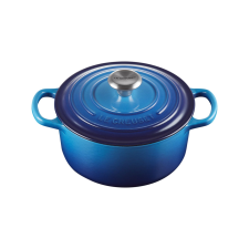 Le Creuset Signature Öntöttvas Lábas Fedővel Ø 18cm 1,8L - Kék edény