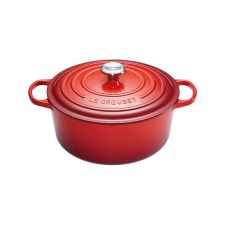 Le Creuset Signature Öntöttvas Lábas fedővel Ø 18cm - Piros edény