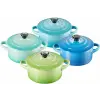 Le Creuset Stoneware Kerámia Edénykészlet - Óceánkék (4 részes)