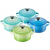 Le Creuset Stoneware Kerámia Edénykészlet - Óceánkék (4 részes)