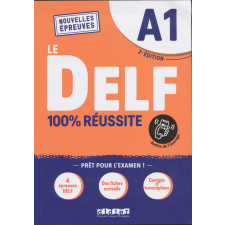 Le DELF A1 100% Réussite - 2 édition 2021-2022 - Livre + didierfle.app nyelvkönyv, szótár