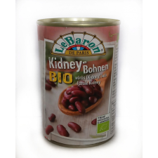 Le Le baron bio vörös (kidney) bab 400 g konzerv