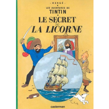  Le secret de la Licorne – Hergé idegen nyelvű könyv
