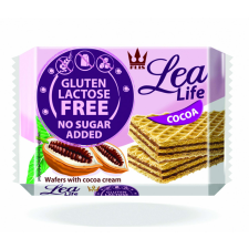  Lea life kakaós ostyaszelet hozzáadott cukor-, glutén-, laktóz nélkül 95 g reform élelmiszer