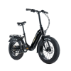  Leader Fox CODY FAT BIKE,20" M:2024-1 fekete elektromos kerékpár