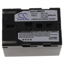  Leaf AFi-II 7 készülékhez kamera akkumulátor (7.4V, 3000mAh / 22.2Wh, Lithium-Ion) - Utángyártott egyéb videókamera akkumulátor
