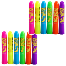 lean Arcfestő szett Neon UV fluoreszkáló ceruza 12db szépségszalon