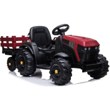 LEAN CARS Akkumulátoros Vontató Pótkocsival BDM0925 Piros (4169) elektromos járgány