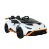 LEAN CARS Fehér Lamborghini STO DRIFT elektromos jármű