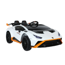 LEAN CARS Fehér Lamborghini STO DRIFT elektromos jármű elektromos járgány