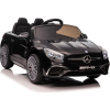 LEAN CARS Mercedes SL65 S LCD 12 V Elektromos Kisautó 4263 - Távirányítóval, Nyitható Ajtókkal, Lakkozott Fekete (4263)