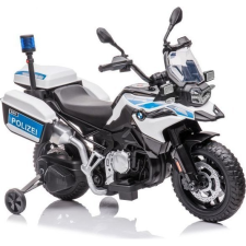 LEAN CARS Rendőrségi Akkumulátor Motorkerékpár Jt5002B Fehér (11951) elektromos járgány