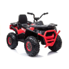 LEAN CARS XMX 12V Elektromos Quad 4 darab 45W motorral ,kulcsos indulással, EVA kerekekkel piros 4140