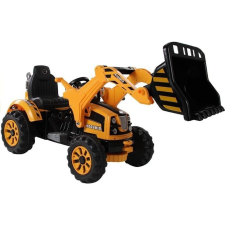 Lean Sport Akkumulátoros Traktor Vödrös Kotrógép Narancssárga (3405) elektromos járgány