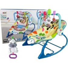 Lean Sport Hintaszék 2In1 Kék Zebra Hangok Rezgés 9495 (9495-uniw) kerti bútor