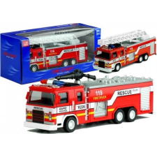 Lean Sport Játékautó Tűzoltóautó - Létrával, 1:32 (2592) autópálya és játékautó