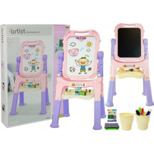 Lean Sport Mágneses Krétatábla 2In1 Rózsaszín és Lila Kiegészítők (8333-uniw) készségfejlesztő