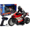 Lean Sport Sport Motorkerékpár Versenyzés Távirányítású 2.4G Tartomány 35m Piros (9071)