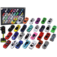 Lean Toys Alumínium rugókészlet 30 db-os dobozban rendőrségi sportkocsikhoz autópálya és játékautó