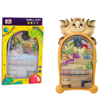 Lean Toys Arcade játék Pinball dinoszauruszok Dragon Stand bézs oktatójáték