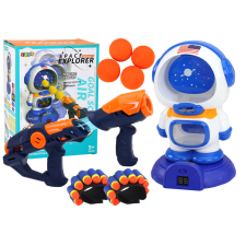 Lean Toys Arcade játék Űrhajós Shooting 2 Guns Balls Arrows oktatójáték