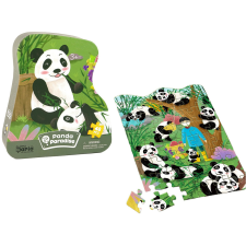 Lean Toys Bamboo Forest Panda Puzzle 48 elemből puzzle, kirakós