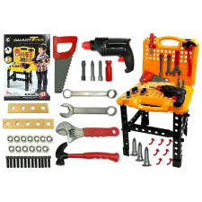 Lean Toys Bővíthető nagy műhelykészlet barkácsolás, építés