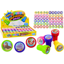 Lean Toys Dekoratív bélyegek 12 víziállat minta 6 színben kreatív és készségfejlesztő
