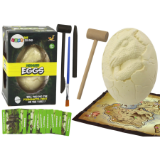 Lean Toys Dinosaur Egg Fossil Excavation Archaeologist 12 Dinosaurs XXL Accessories oktatójáték