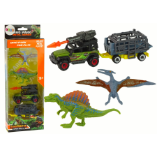 Lean Toys Dinoszauruszok Állítsa Autó rakéta Trailer játékfigura