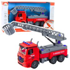 Lean Toys DIY csavarhúzó Red Fire Station barkácsolás, építés